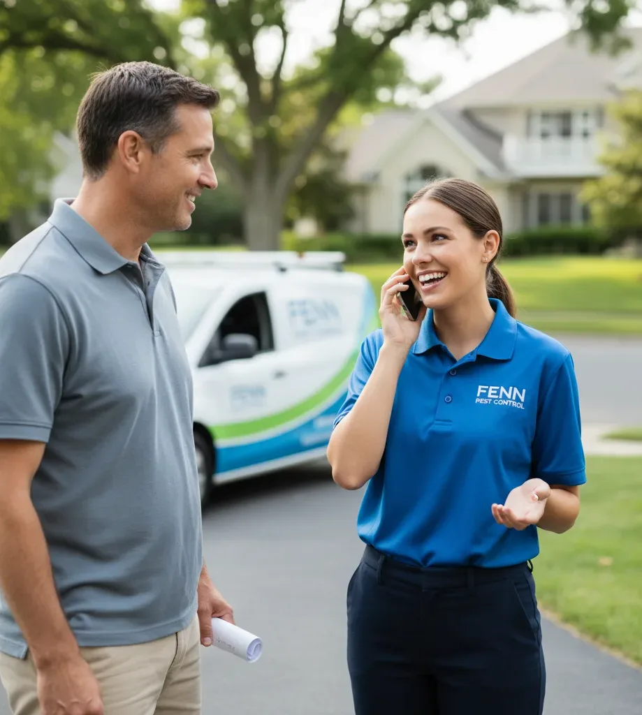Fenn Pest Control customer support in Alexis